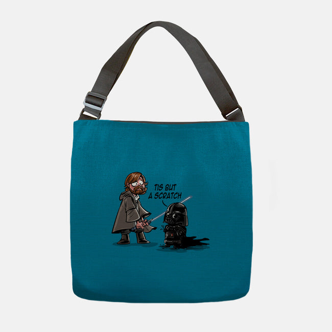 Scratch Wars-none adjustable tote bag-zascanauta