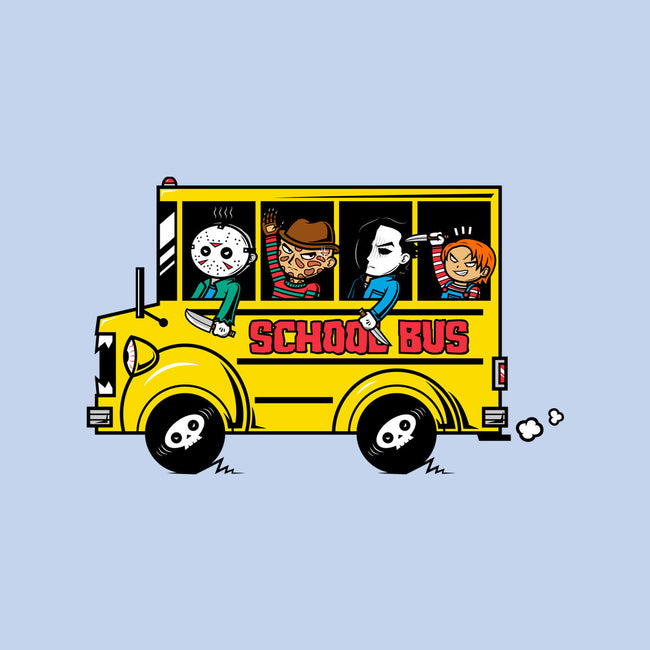 Horror School Bus-baby basic tee-krisren28