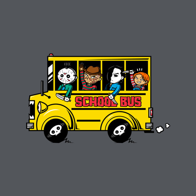 Horror School Bus-none basic tote bag-krisren28