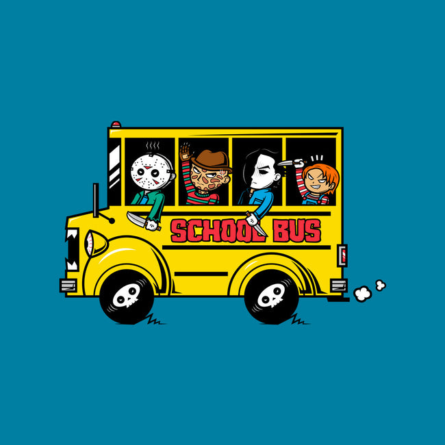 Horror School Bus-unisex basic tee-krisren28