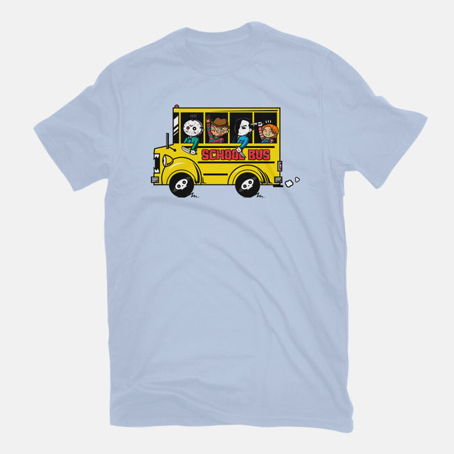 Horror School Bus-mens basic tee-krisren28
