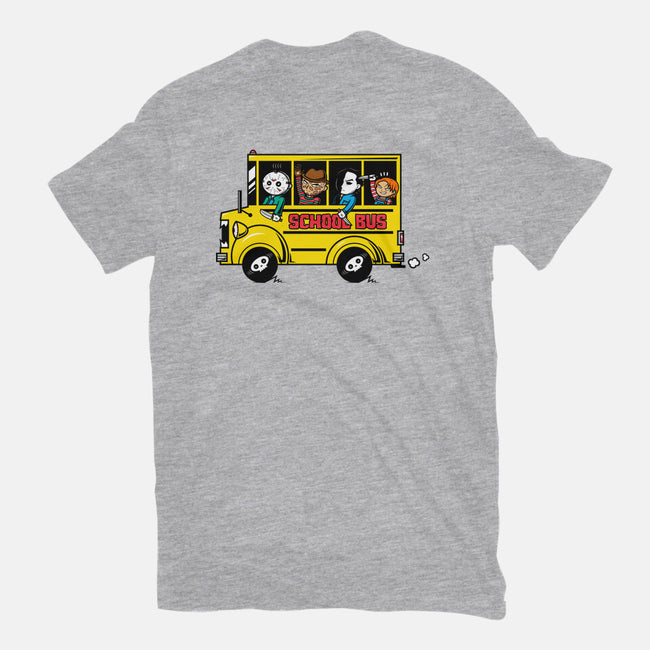 Horror School Bus-mens basic tee-krisren28