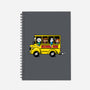 Horror School Bus-none dot grid notebook-krisren28