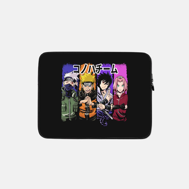 Sensei And His Disciples-none zippered laptop sleeve-Conjura Geek