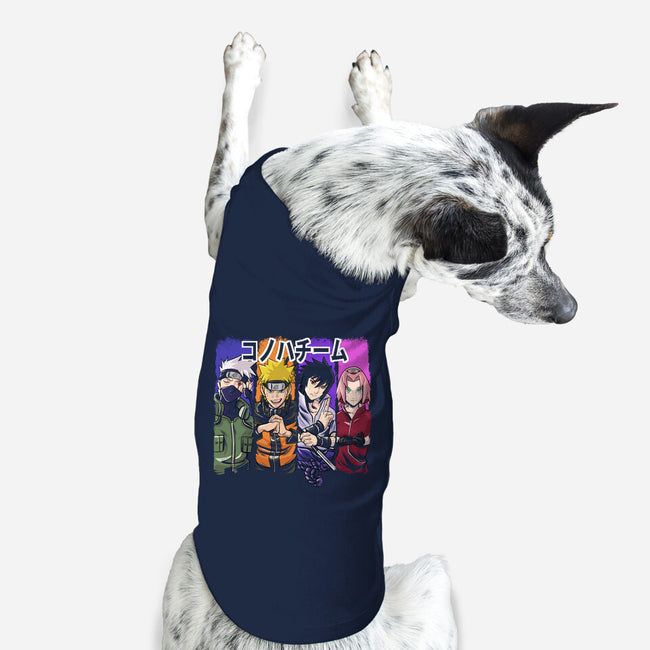 Sensei And His Disciples-dog basic pet tank-Conjura Geek