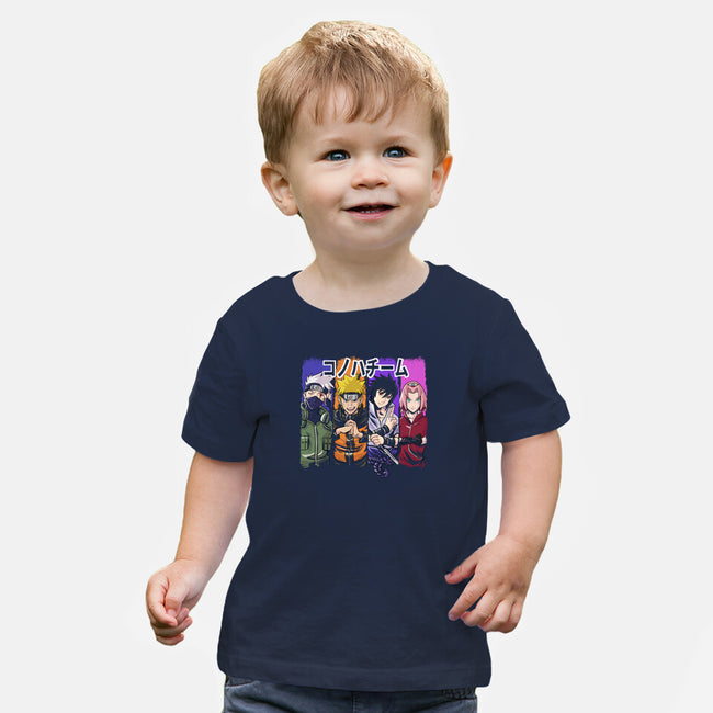 Sensei And His Disciples-baby basic tee-Conjura Geek