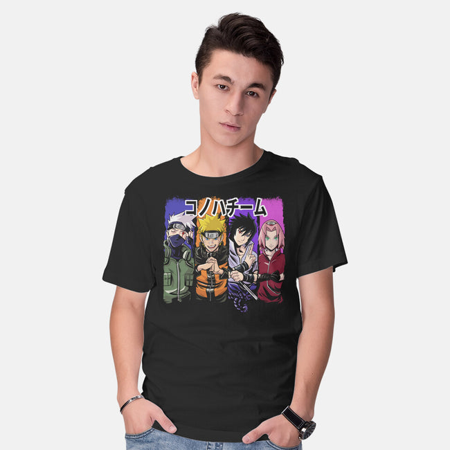 Sensei And His Disciples-mens basic tee-Conjura Geek