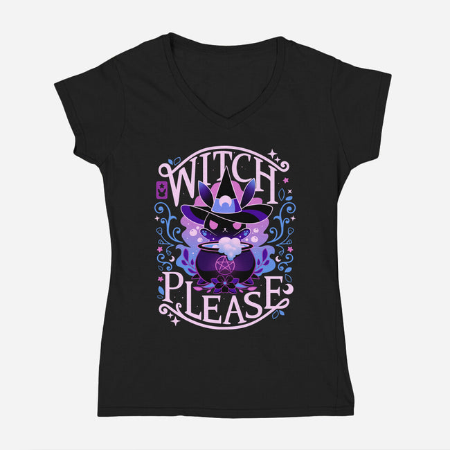 Unlimited Magic-womens v-neck tee-Snouleaf