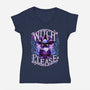 Unlimited Magic-womens v-neck tee-Snouleaf