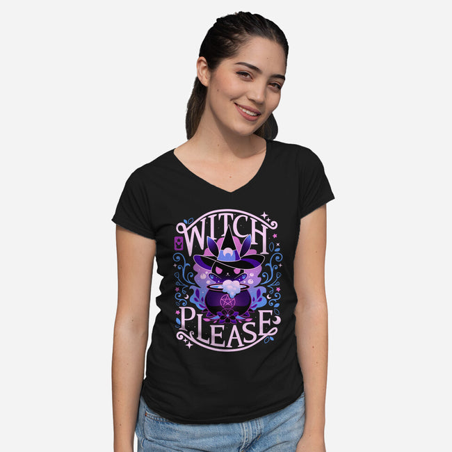 Unlimited Magic-womens v-neck tee-Snouleaf