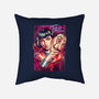 Tokyo Robbers Girl-none removable cover throw pillow-Hova