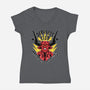 Darkness Club-womens v-neck tee-Andriu
