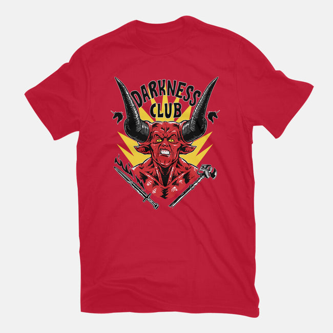 Darkness Club-womens basic tee-Andriu