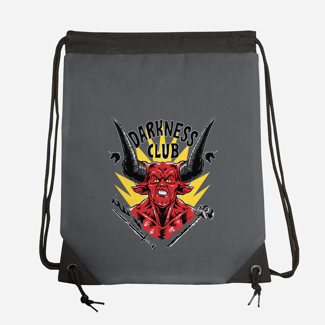 Darkness Club-none drawstring bag-Andriu