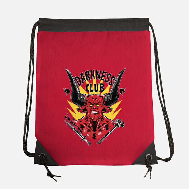 Darkness Club-none drawstring bag-Andriu