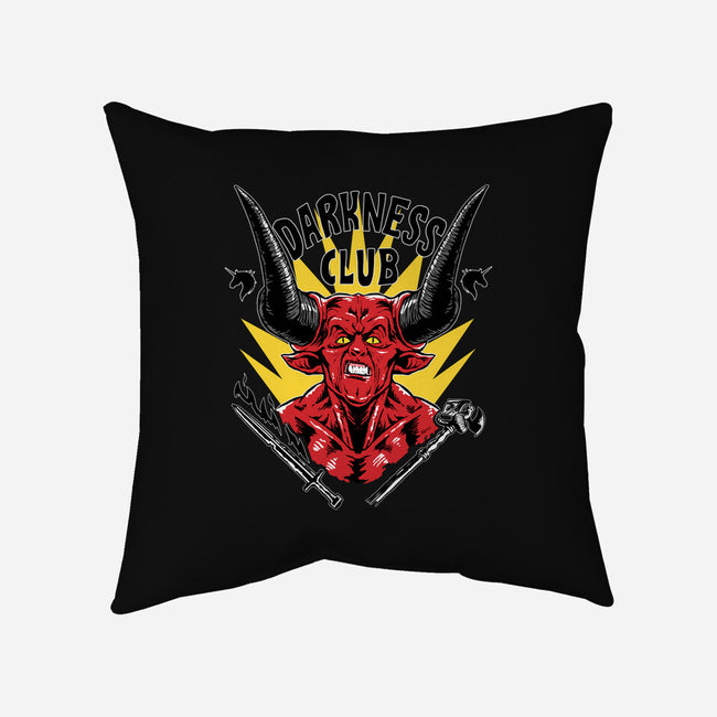Darkness Club-none removable cover w insert throw pillow-Andriu