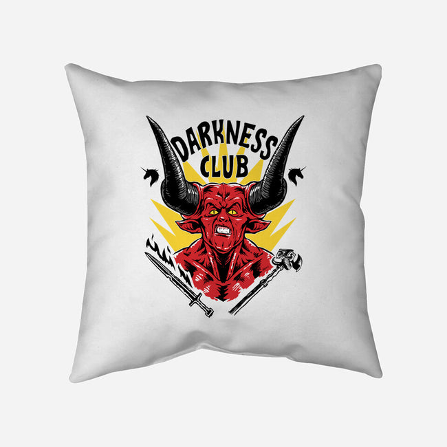 Darkness Club-none removable cover w insert throw pillow-Andriu