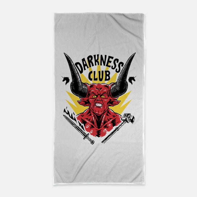 Darkness Club-none beach towel-Andriu