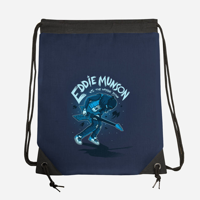 Eddie and Dustin-none drawstring bag-paulagarcia