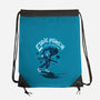 Eddie and Dustin-none drawstring bag-paulagarcia
