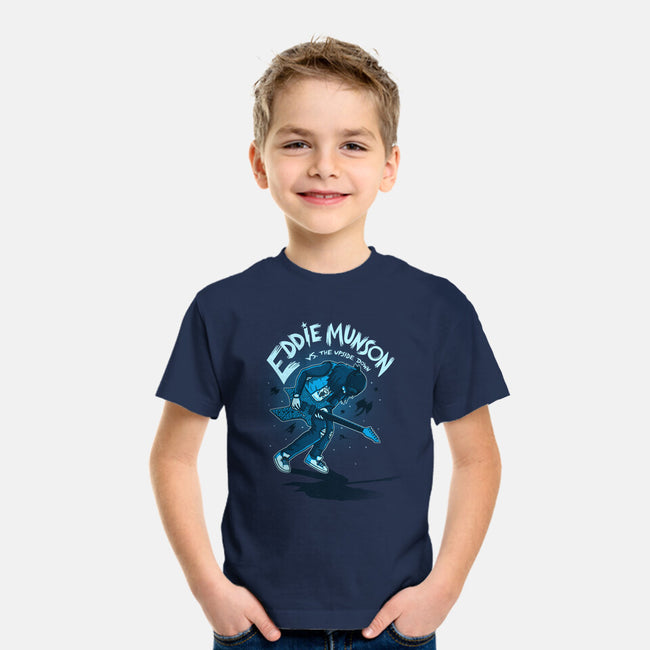 Eddie Vs The Upside Down-youth basic tee-paulagarcia