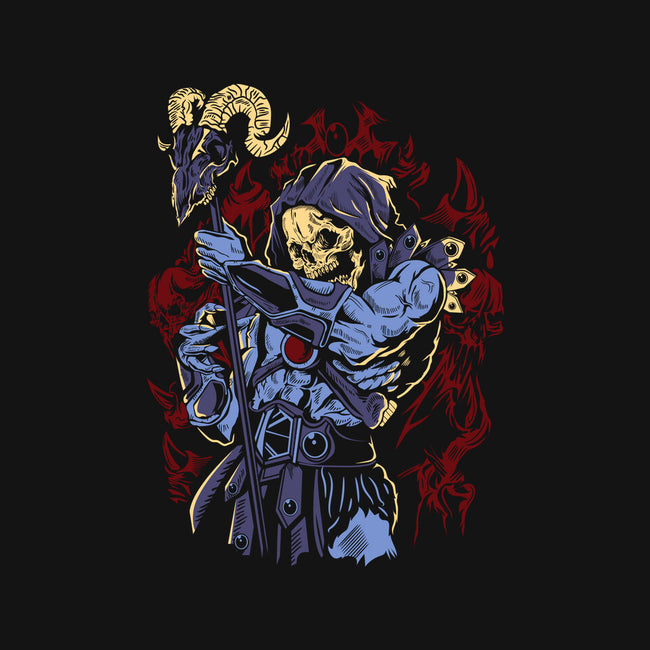 Skeletor-none stretched canvas-Faissal Thomas