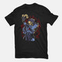 Skeletor-womens basic tee-Faissal Thomas
