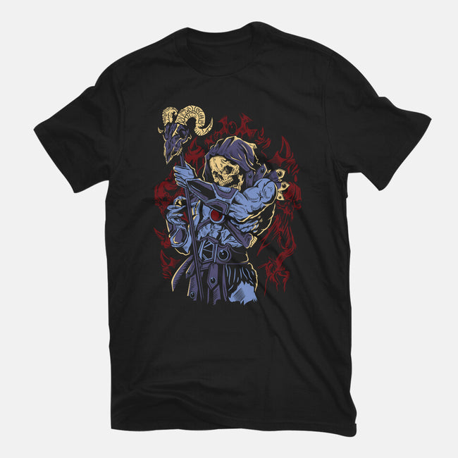 Skeletor-womens fitted tee-Faissal Thomas