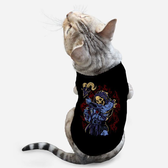 Skeletor-cat basic pet tank-Faissal Thomas