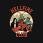True Hell Fire Club-womens off shoulder sweatshirt-vp021