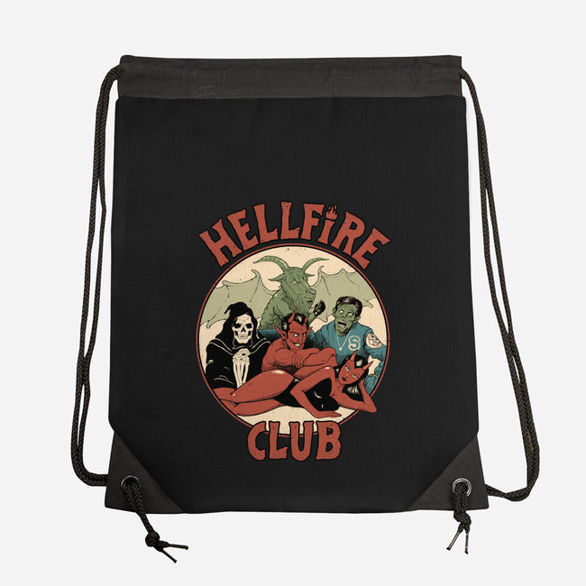 True Hell Fire Club-none drawstring bag-vp021