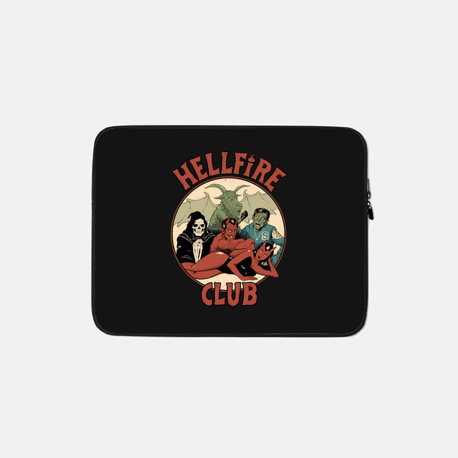 True Hell Fire Club-none zippered laptop sleeve-vp021