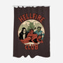 True Hell Fire Club-none polyester shower curtain-vp021