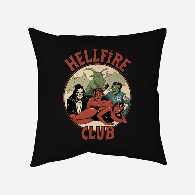 True Hell Fire Club-none removable cover w insert throw pillow-vp021