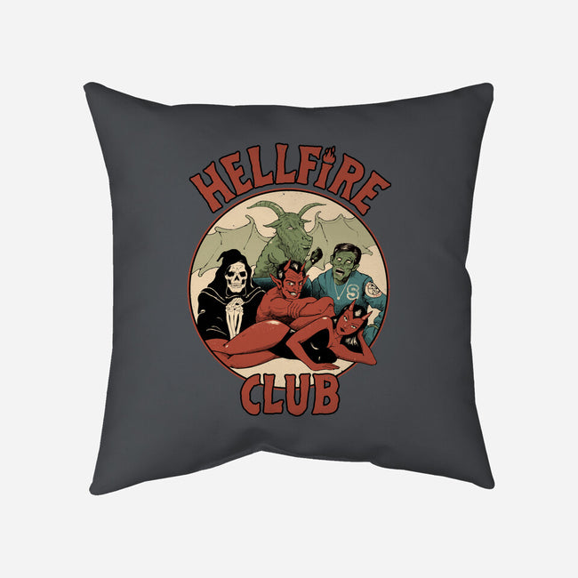 True Hell Fire Club-none removable cover w insert throw pillow-vp021