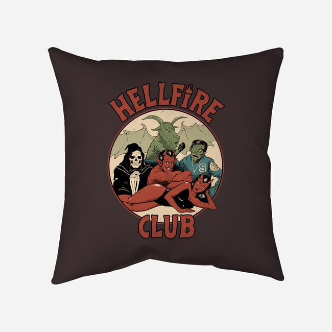 True Hell Fire Club-none removable cover w insert throw pillow-vp021