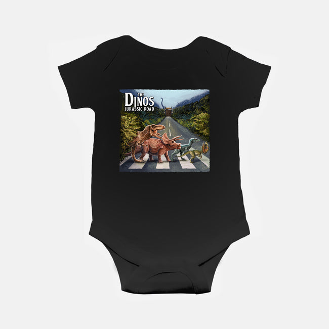 Jurassic Road-baby basic onesie-daobiwan