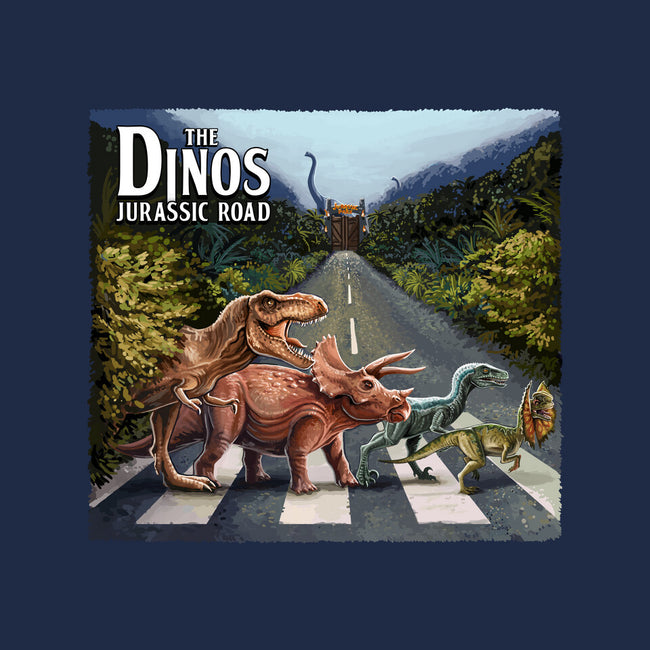 Jurassic Road-none fleece blanket-daobiwan