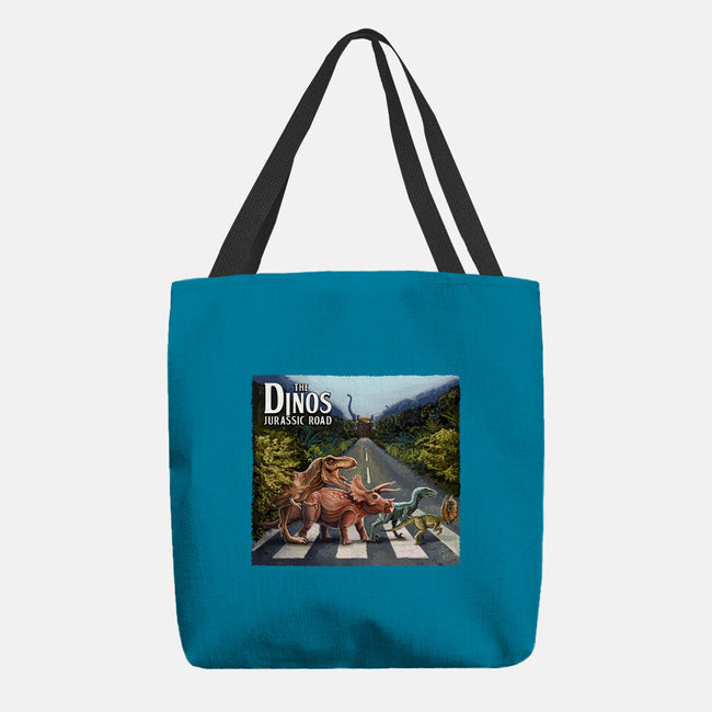 Jurassic Road-none basic tote bag-daobiwan