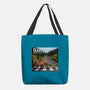 Jurassic Road-none basic tote bag-daobiwan