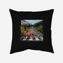 Jurassic Road-none removable cover w insert throw pillow-daobiwan