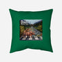 Jurassic Road-none removable cover w insert throw pillow-daobiwan