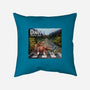 Jurassic Road-none removable cover w insert throw pillow-daobiwan