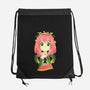 The Daughters Telepathy-none drawstring bag-hypertwenty