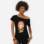 The Daughters Telepathy-womens off shoulder tee-hypertwenty