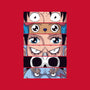 Straw Hat Eyes-none basic tote bag-danielmorris1993