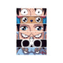 Straw Hat Eyes-none polyester shower curtain-danielmorris1993