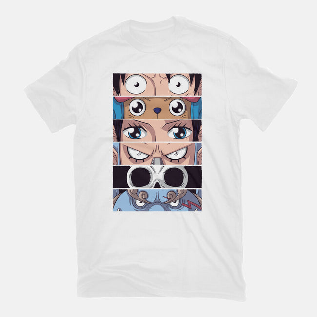 Straw Hat Eyes-youth basic tee-danielmorris1993