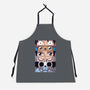 Straw Hat Eyes-unisex kitchen apron-danielmorris1993