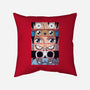 Straw Hat Eyes-none removable cover w insert throw pillow-danielmorris1993
